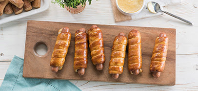 Auntie Anne's Pretzel Dogs