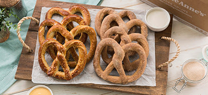 Auntie Anne's Pretzel Packages