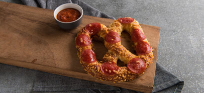 pepperoni pretzel